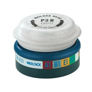 Image of Moldex EasyLock ABEK1P3 R Pre-assembled Filter (Retail Box of 2)