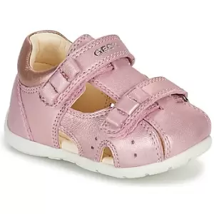 Image of Geox KAYTAN Girls Childrens Sandals in Pink toddler,4.5 toddler,5.5 toddler,6 toddler,7 toddler,7.5 toddler