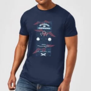 Image of Harry Potter Quidditch At Hogwarts Mens T-Shirt - Navy - M