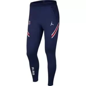 Image of Nike Paris Saint Germain x Jordan Strike Pants 2021 2022 - Blue