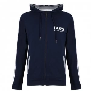 Image of Hugo Boss Authentic Zip Through Hoodie Navy Size L Men
