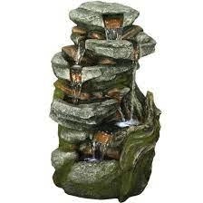 Image of Bermuda Stone 35x27x57cm Water Fall