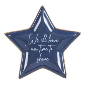 Image of Blue Star Trinket Dish
