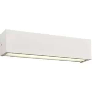 Image of Rectangular Boxed Up & Down Twin Wall Light - 9W CCT LED Module - Matt White
