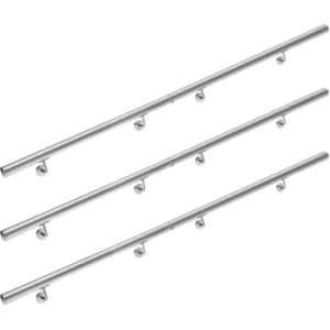 Image of Stair Hand Rail Stainless Steel Railing Staircase Hallway V2A 80-600cm Bannister 600cm (de)