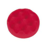 Image of Sealey PTCCHW150R Buff & Polish Foam Head Hook & Loop Ø150 x 25mm Red/Ultra Soft