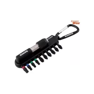 Image of Bahco - 66IM/11C-1 Heavy-Duty Torsion Bit Set, 11 Piece - BAH66IM11C1