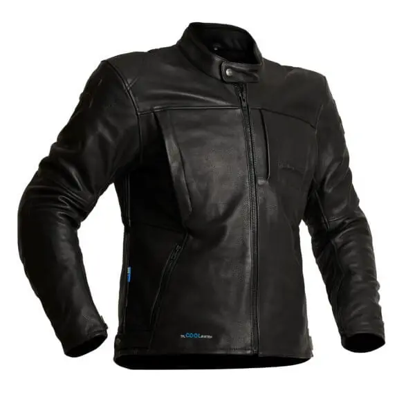 Image of Halvarssons Racken Leather Jacket Black Size 48