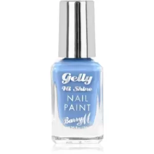 Image of Barry M Gelly Hi Shine Nail Polish Shade Berry Parfait 10 ml