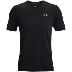 Image of Under Armour Rush Geosport T Shirt Mens - Black