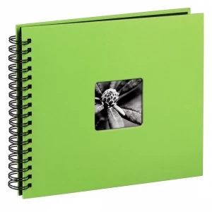Image of Hama Fine Art Spiral Bound Album 36 x 32cm 50 Black pages Kiwi