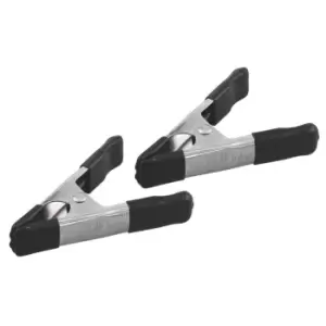 Image of Rolson Spring Clamp Set, 100mm, Set of 2