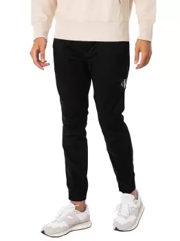 Image of Monologo Badge Casual Trousers