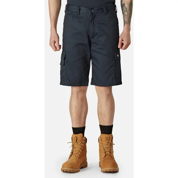 Image of Dickies Mens Everyday Polycotton Buttoned Workwear Cargo Shorts 32 - Waist 32' DARK NAVY ED247SH-NVYII-32