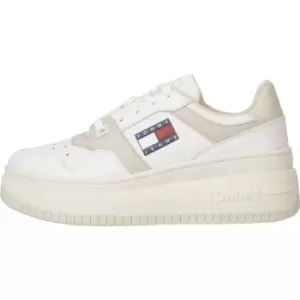 Image of Tommy Jeans Retro Basket Flatf - Beige