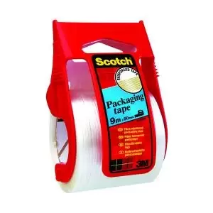 Image of Scotch Reinforced Packaging Tape 50mmx9m with Easy Start Dispenser