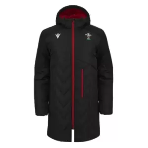 Image of 2023-2024 West Ham Parka Padded Jacket (Black)