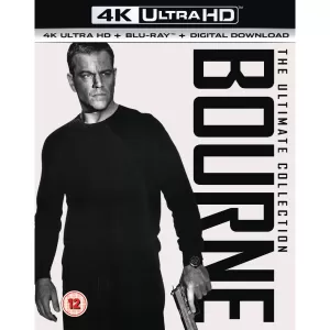 Image of The Ultimate Bourne Collection Box Set - 2016 4K Ultra HD Bluray Movie