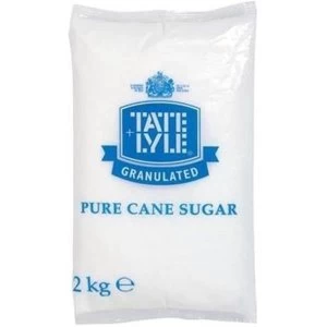 Image of Tate Lyle 2KG Granulated Pure Cane Sugar Bag