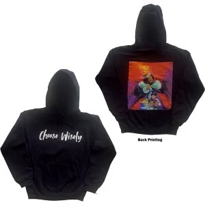 Image of J Cole - Choose Wisely Unisex Medium Hoodie - Black