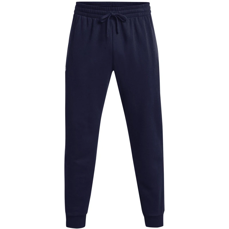 Image of Under Armour UA Rival Fleece Joggers Mens Navy male S