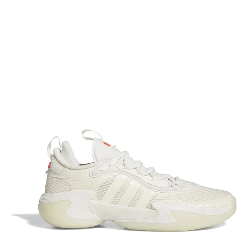 Image of adidas Womens Basketball Trainers White/Red female 3.5 (36)