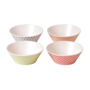 Image of Royal Doulton Pastels Cereal Bowl Set of 4