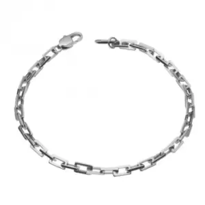 Image of Rectangle Link Chain Bracelet B5407