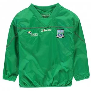 Image of ONeills Junior Boys Fermanagh GAA Training Tops - Emerald/Silver