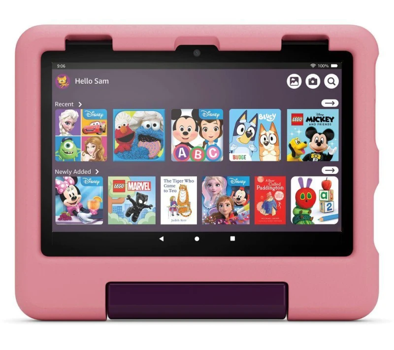 Image of Amazon Fire HD 8 Kids Tablet for 3-7, 8" 32GB - Pink