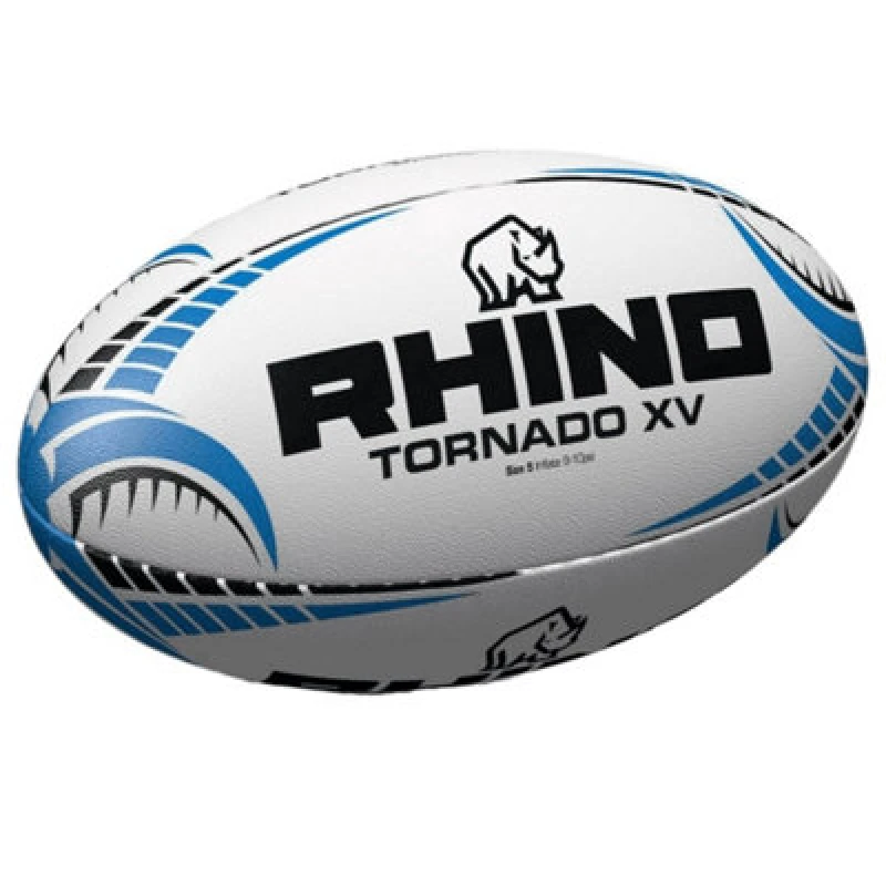 Image of Rhino Tornado Xv Rugby Ball White (5)