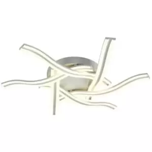 Image of Luminosa 6 Light Ceiling, 3 Step Dimming, 6 x 13W LED, 4000K, 5015lm, White, 3yrs Warranty