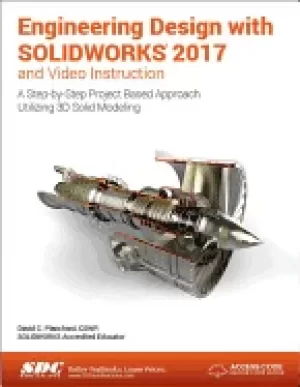 Image of engineering design with solidworks 2017 and video instruction