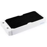 Image of Alphacool NexXxoS XT45 Full Copper 280mm Dual Fan Water Cooling Radiator V2 - White