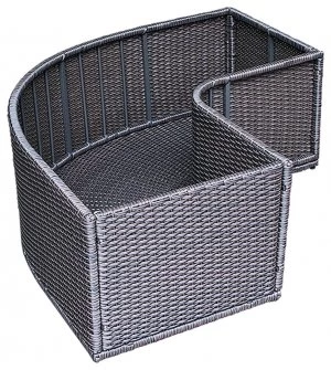 Image of Canadian Spa Corner Planter Square Surround Furnture