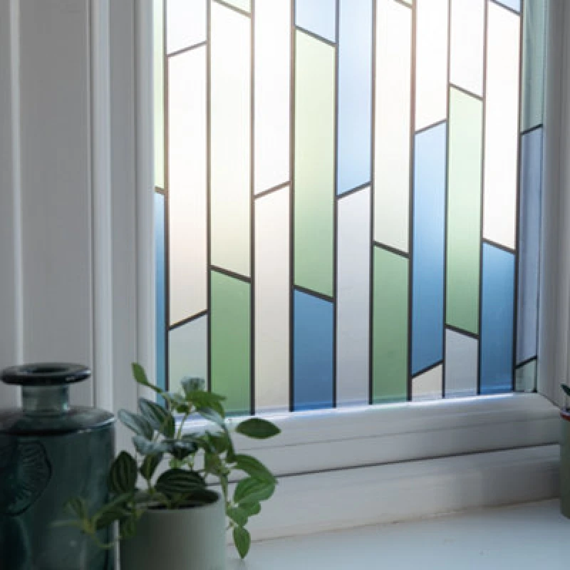 Image of D-C-Fix Vitrail Static Cling Vinyl Window Film 67.5Cm X 1.5M One Colour WI47A Unisex