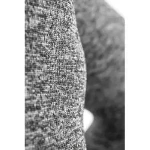 Image of Couture Womens/Ladies Fashion Melange Fleece Tights (1 Pair) (M) (Grey)