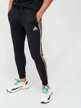 Image of adidas Camo Sweat Pants - Black/White Size M Men