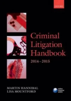 Image of Criminal litigation handbook 2014-2015 by Martin Hannibal
