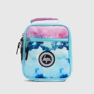 Image of Hype multi glitter skies lunch bag
