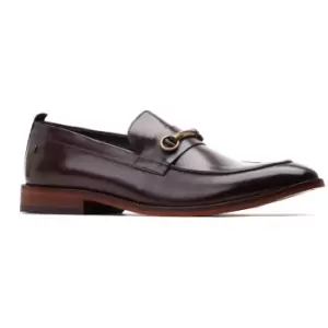 Image of Base London Mens Coda Slip On Leather Shoes UK Size 7 (EU 41)
