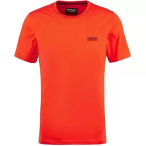 Image of Barbour International Small Logo T-Shirt - Orange
