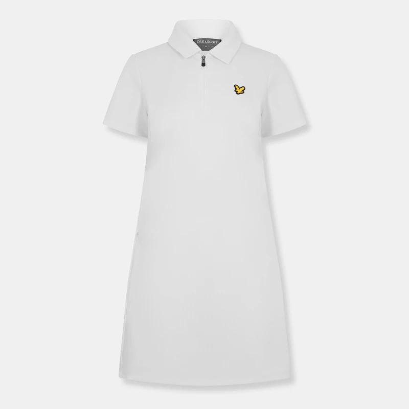 Image of Lyle and Scott Golf Dress - White White 10