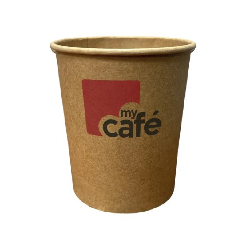 Image of Mycafe Kraft Single Wall Hot Cup 350ml (50 Pack) MYC12082