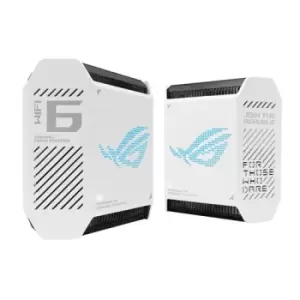 Image of ASUS ROG Rapture GT6 (W-2-PK) Tri-band (2.4 GHz / 5 GHz / 5 GHz) WiFi 6 (802.11ax) White 4 Internal