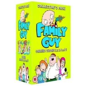 Image of Family Guy Series 1 To 5 Complete DVD