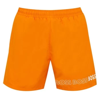 Image of Boss Dolphin Swim Shorts - Orange