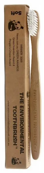 Image of The Enviromental Bamboo Soft Toothbrush