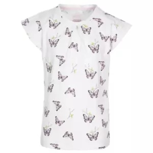 Image of Trespass Girls Honest T-Shirt (7-8 Years) (White)