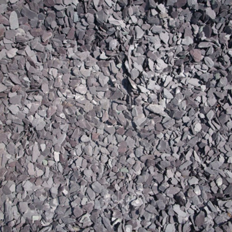Image of Deco-pak 20mm Blue Slate Aggregate Bulk Bag - 850 Kg - L100 X W100 X H80 Cm